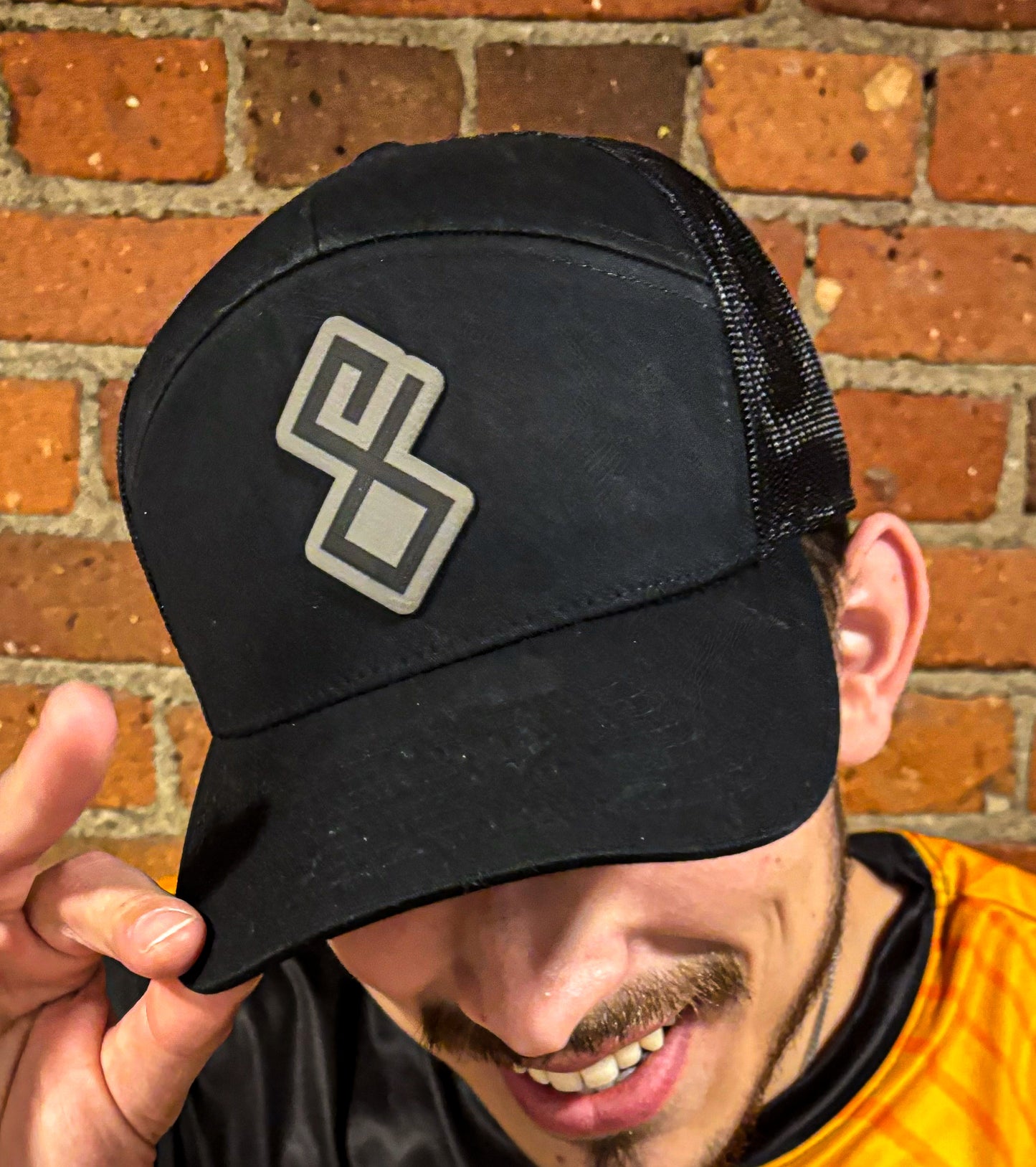 E8 Patch Hat - All Black